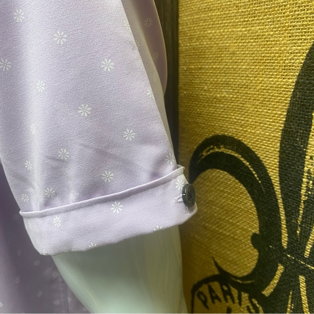 Ted Baker Lavender Short Sleeve Shirt, Flawless, 6 (XXL) - Picture 7 of 11